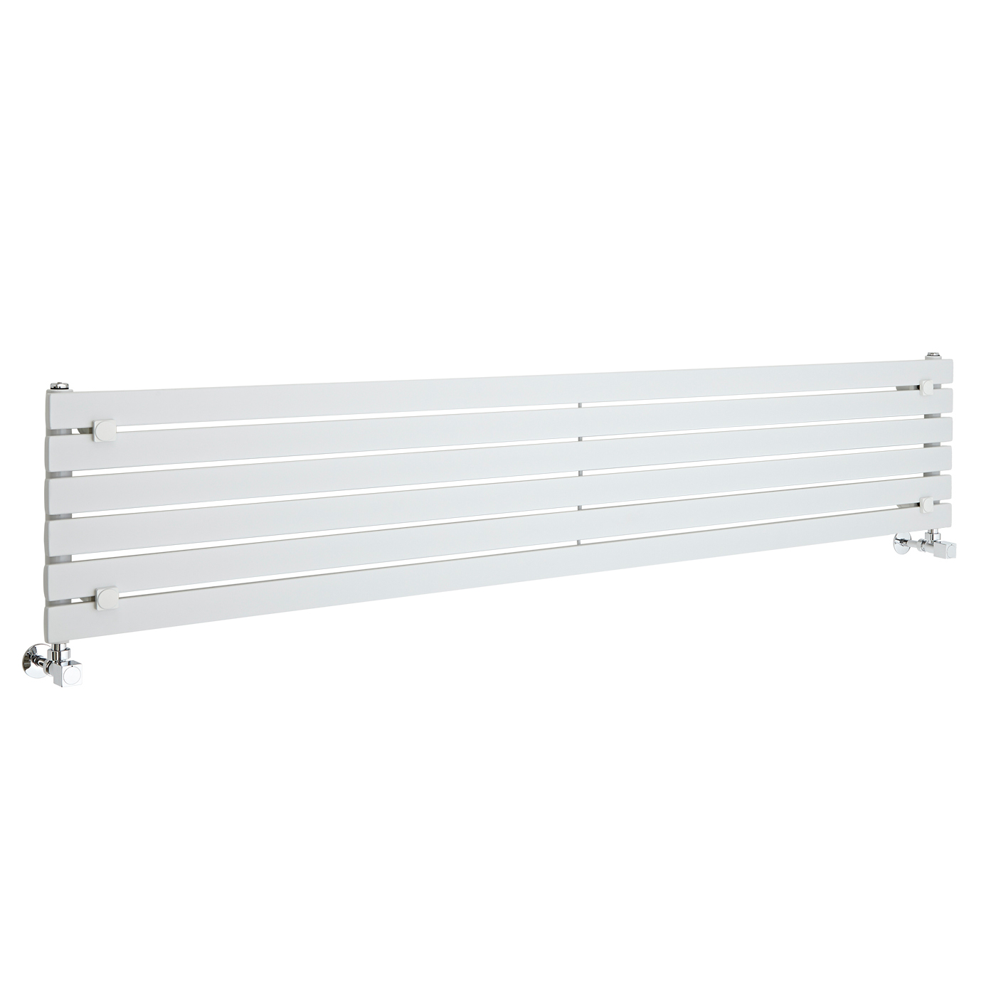 Sloane Designradiator Horizontaal Wit 35,4cm x 178cm x 5,4cm 821 Watt
