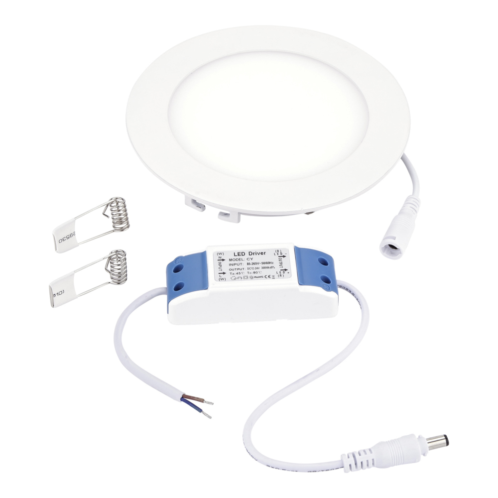 Biard 9W Rond LED Paneel inclusief Driver - Ø 14,5cm