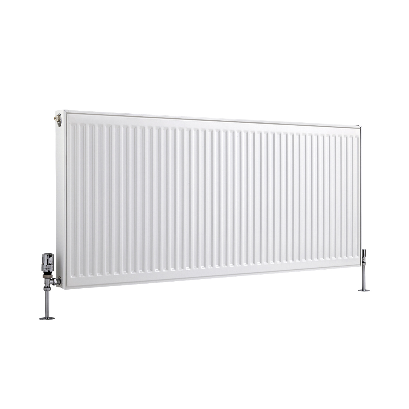 Basic Paneelradiator T 11 Horizontaal Wit 60cm x 140cm x 5cm 1296 Watt