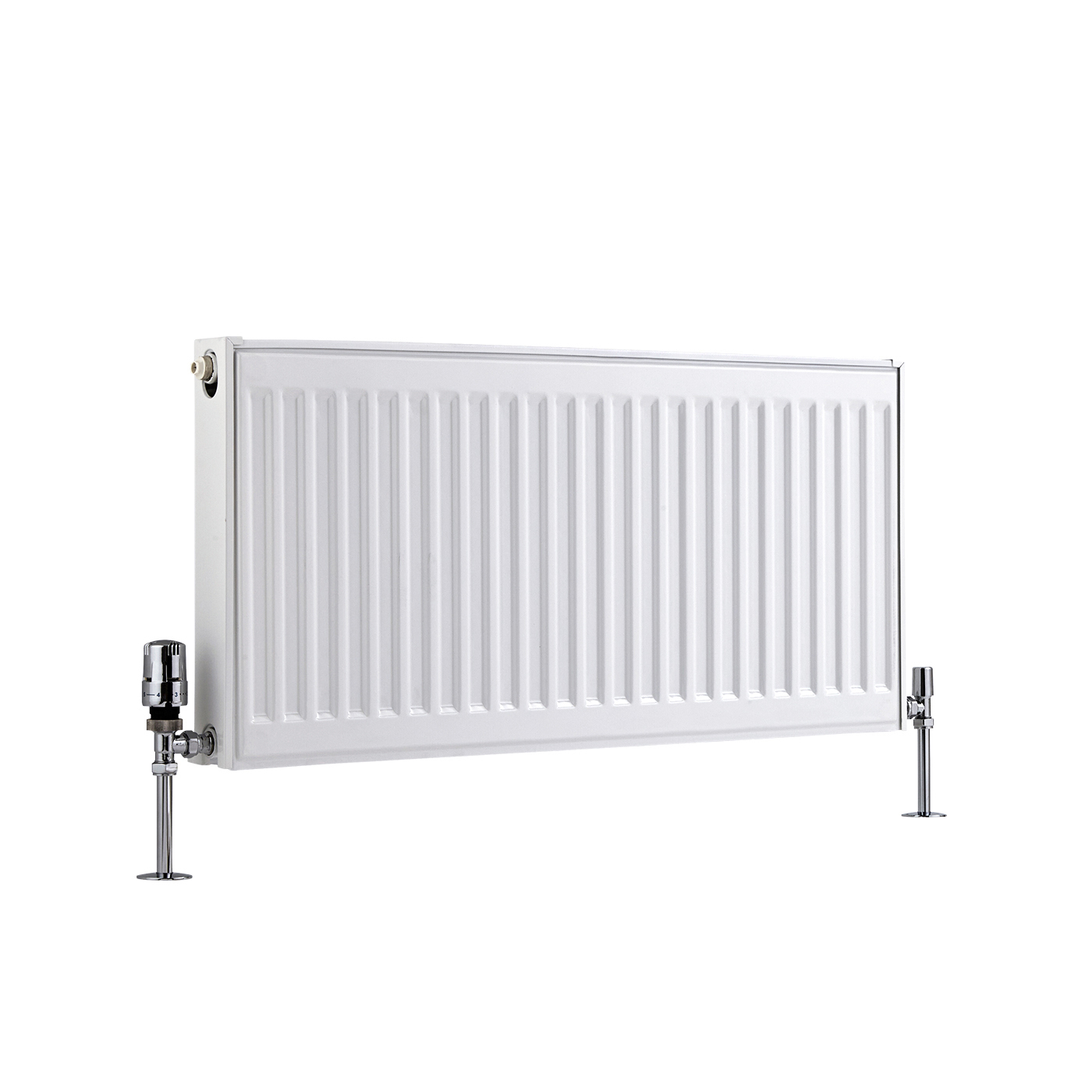 Basic Paneelradiator T 21 Horizontaal Wit 40cm x 80cm x 7,3cm 765 Watt