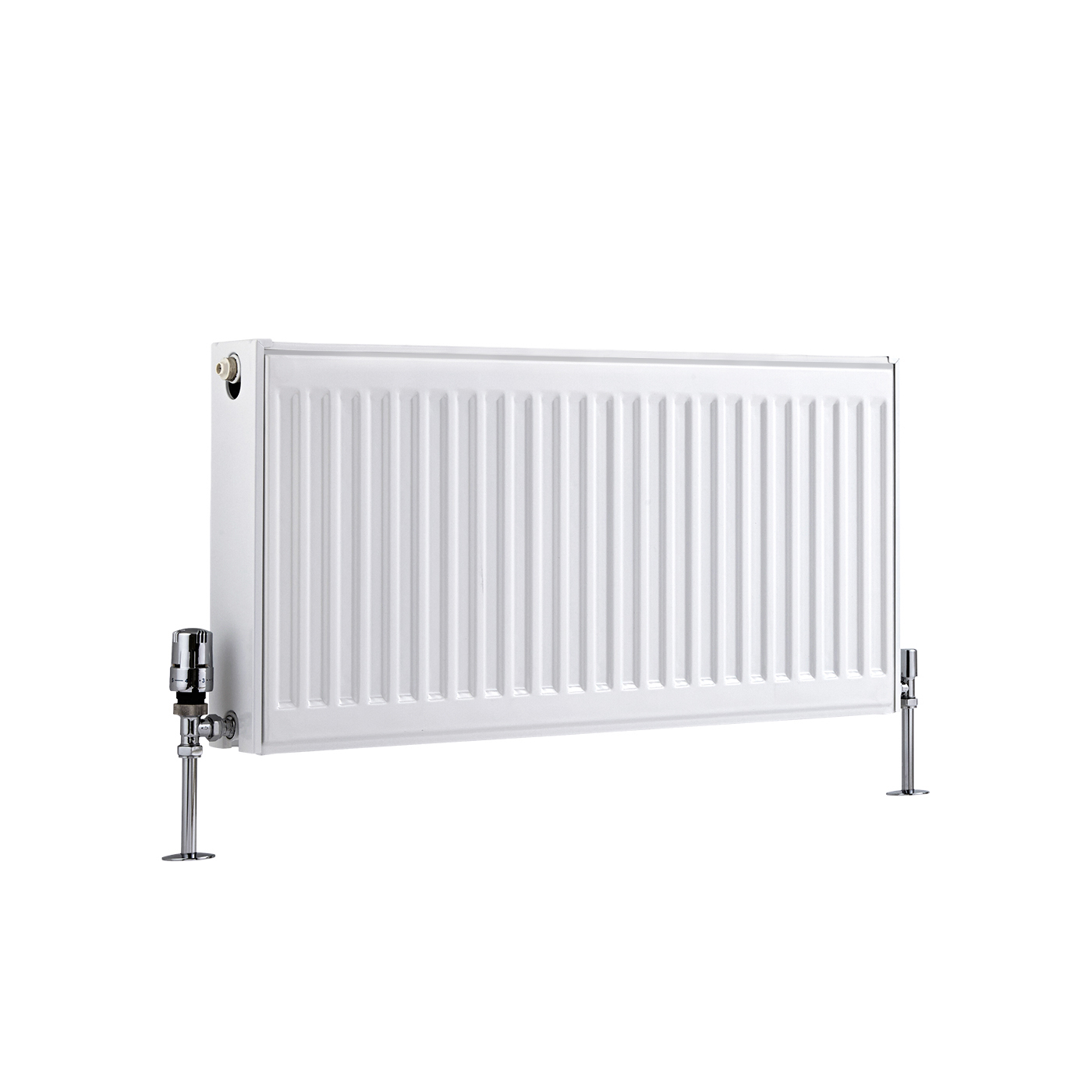 Basic Paneelradiator T 22 Horizontaal Wit 40cm x 80cm x 10,3cm 924 Watt