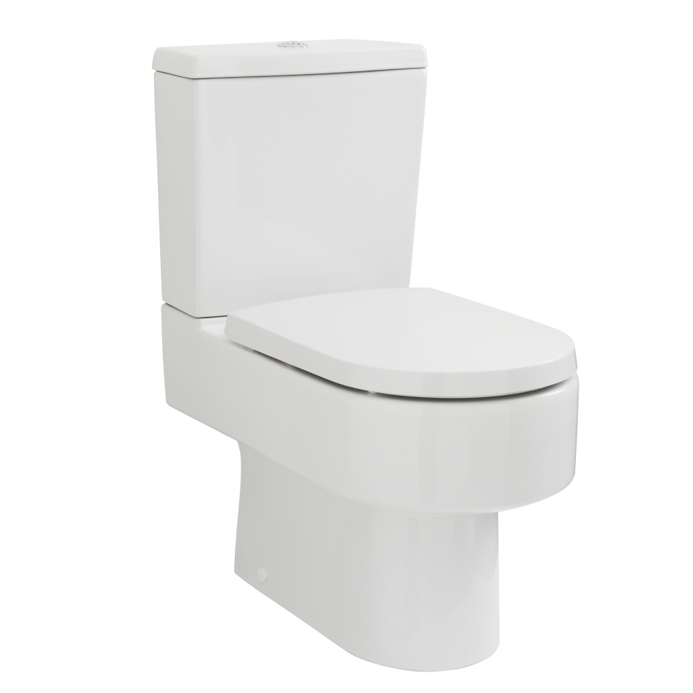Retro Duoblok toilet met Waterreservoir en Toiletzitting