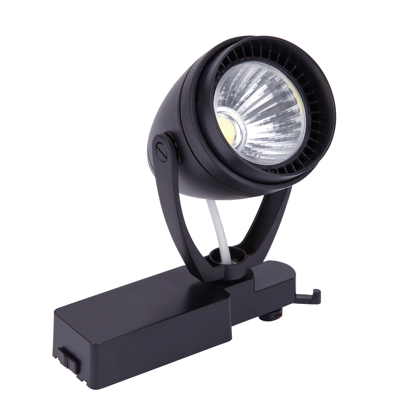 Biard 12W LED Railspot - Zwart