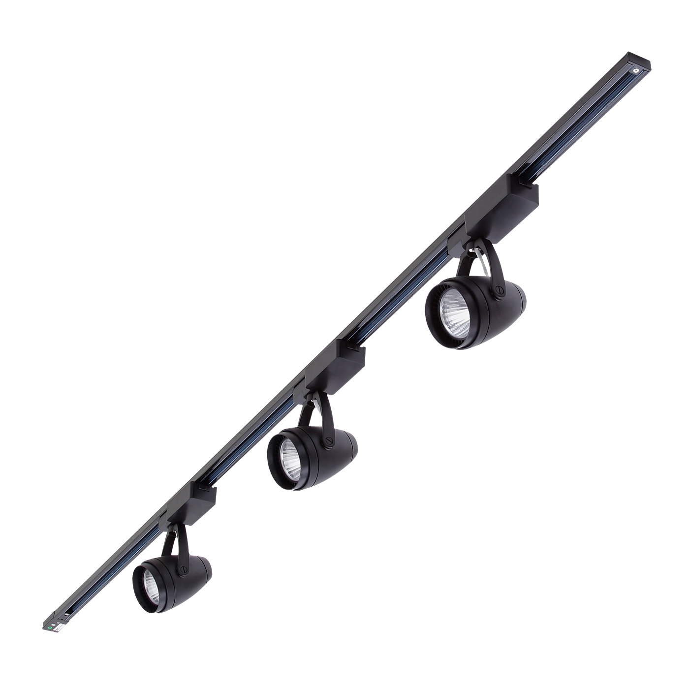 Biard LED Railverlichting - 3 x 12W - Zwart - 2 meter