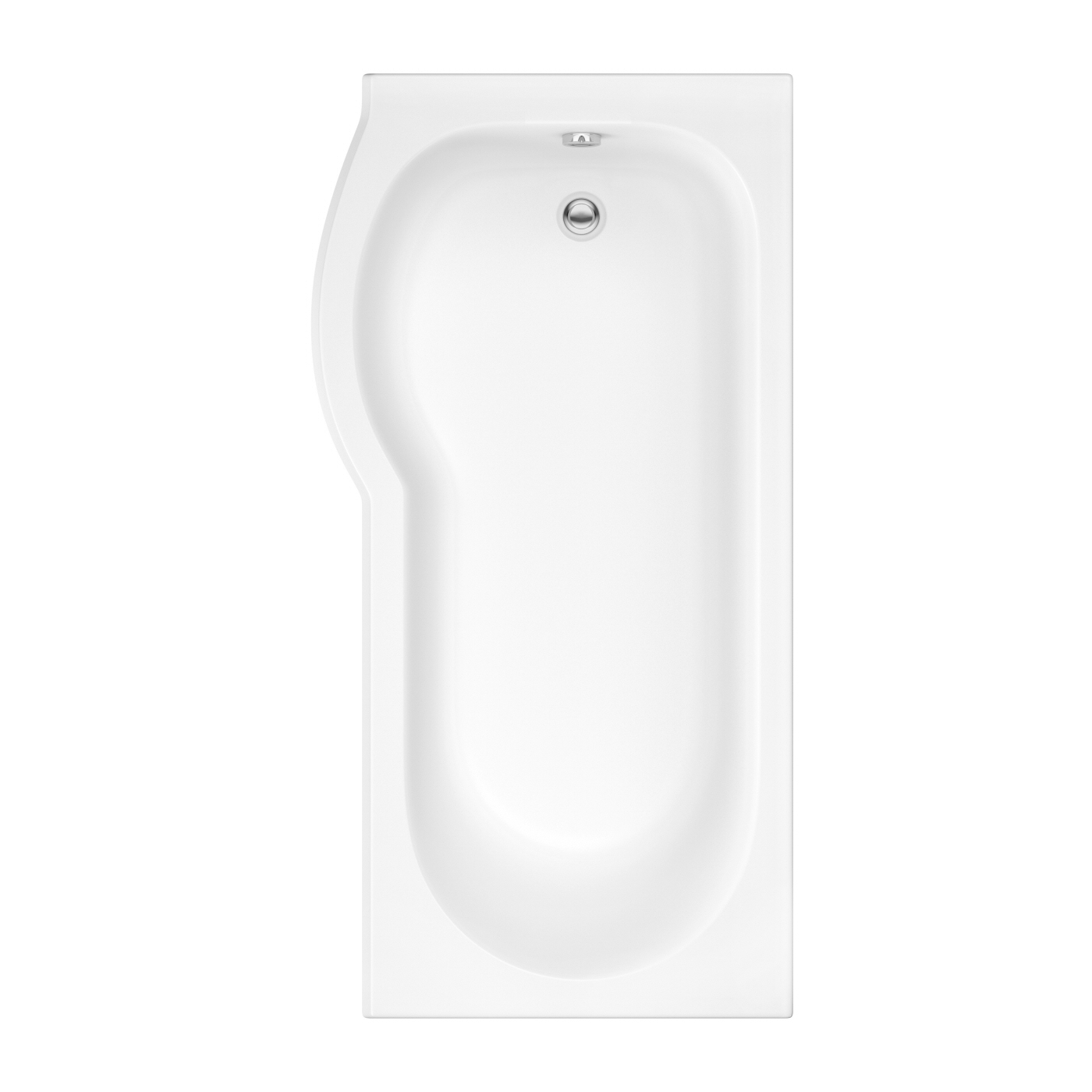 Acryl Douchebad exclusief paneel - Linker Uitvoering - 150cm