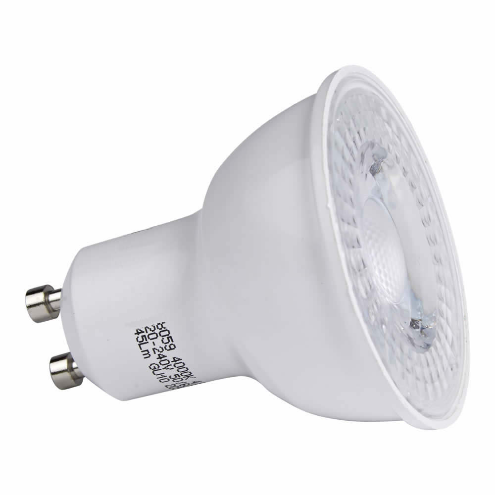 1 x GU10 4,8W LED Spot - Vervangt 50W