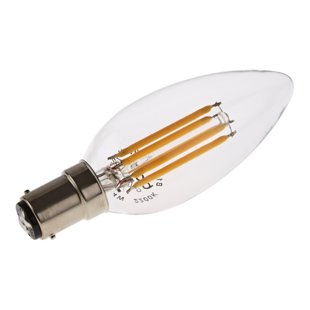 4W B15 Retro LED Gloeilamp - Kaars