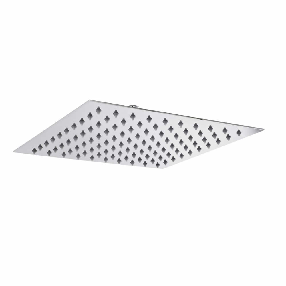 Waterbesparende Vierkante RVS Hoofddouche 30x30cm