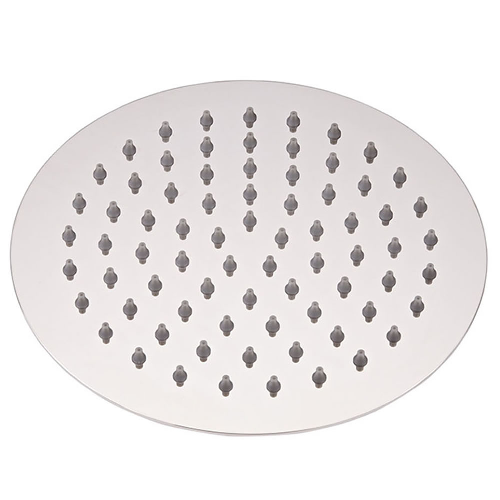 Waterbesparende Ronde RVS Douchekop - d.30cm