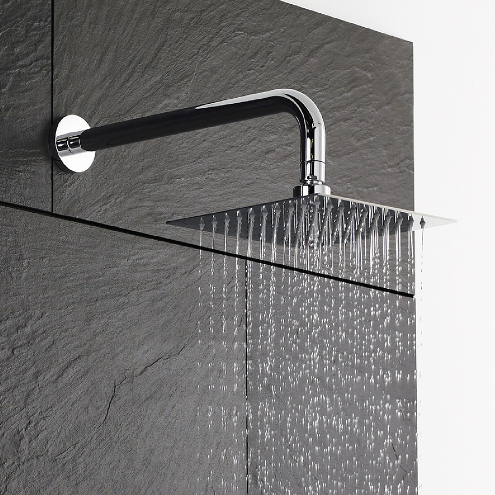Waterbesparende Vierkante RVS Hoofddouche 20x20cm