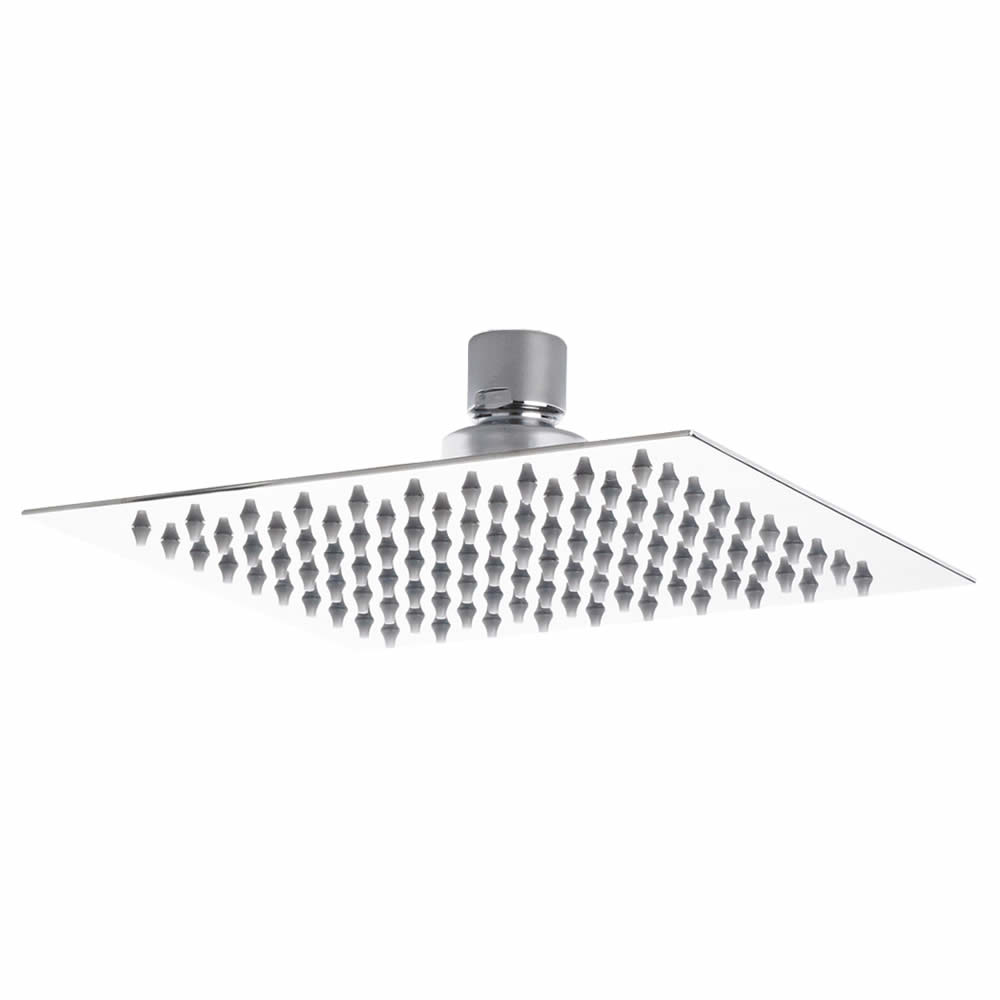 Waterbesparende Vierkante RVS Hoofddouche 20x20cm
