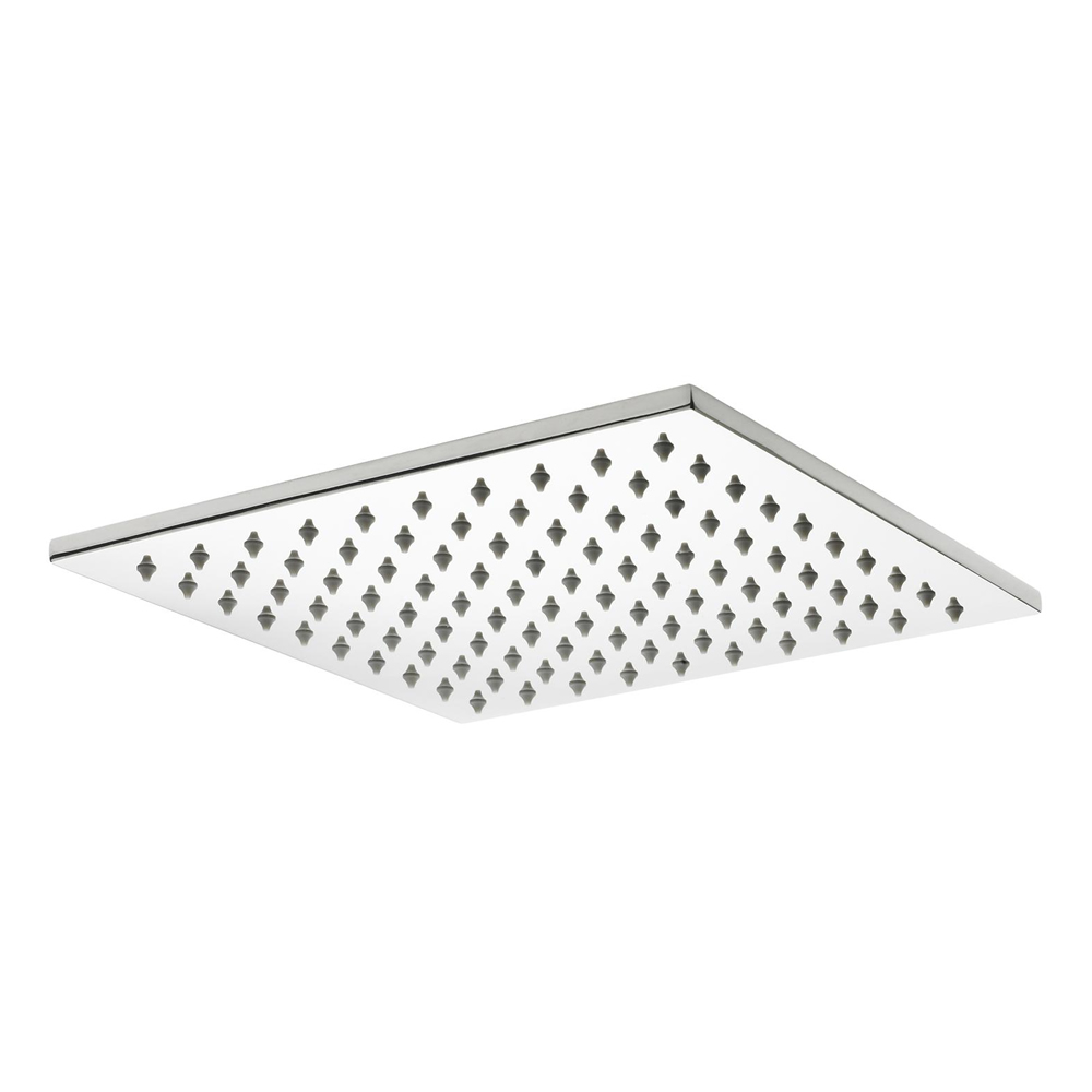 Waterbesparende RVS vierkante douchekop 30x30cm