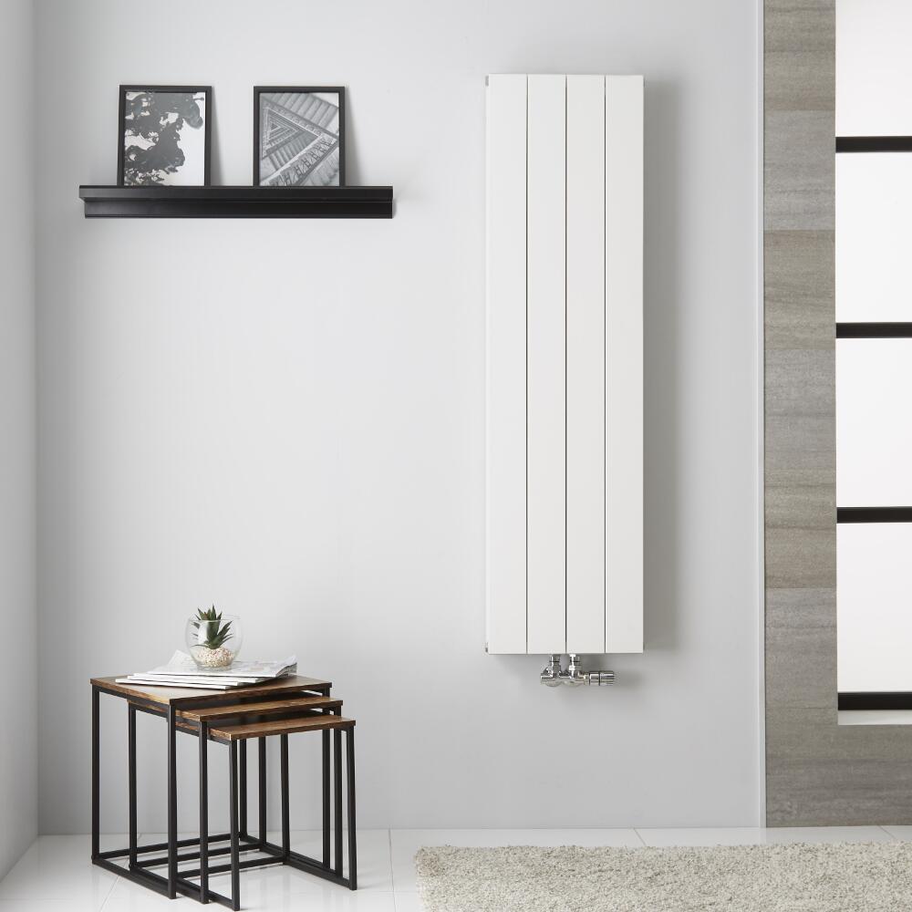 Kett Aluminium Designradiator Dubbelpaneel Wit 140 x 37,5 cm 1162 Watt