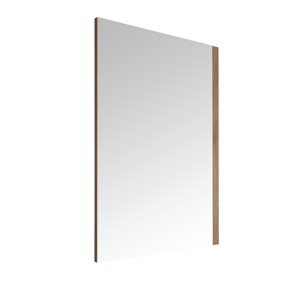 Newington Badkamerspiegel Goud Eiken 75 x 100cm