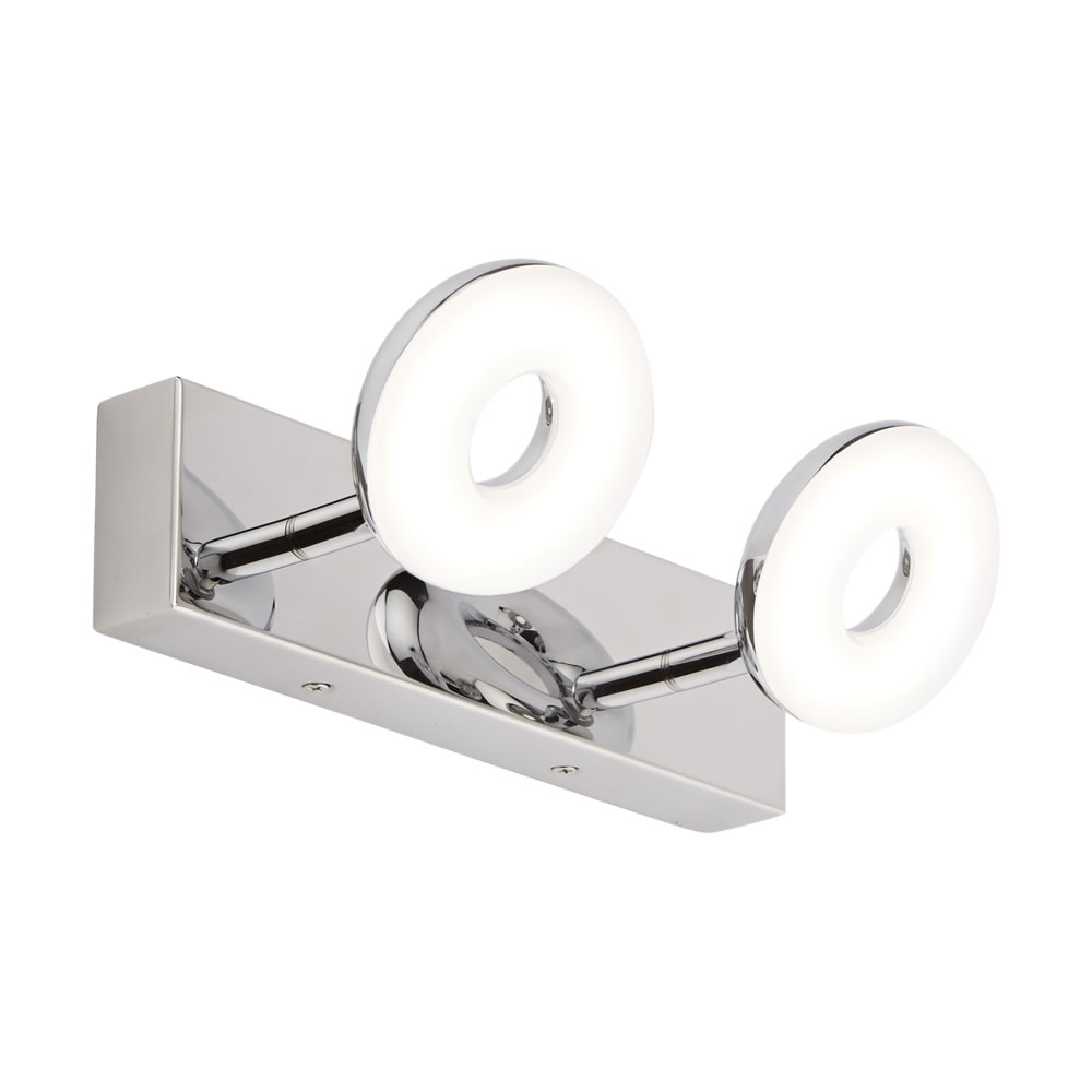 Biard Ciambella Badkamerlamp 12W LED ( 2 lampen uitvoering) 180 ° Kantelbaar