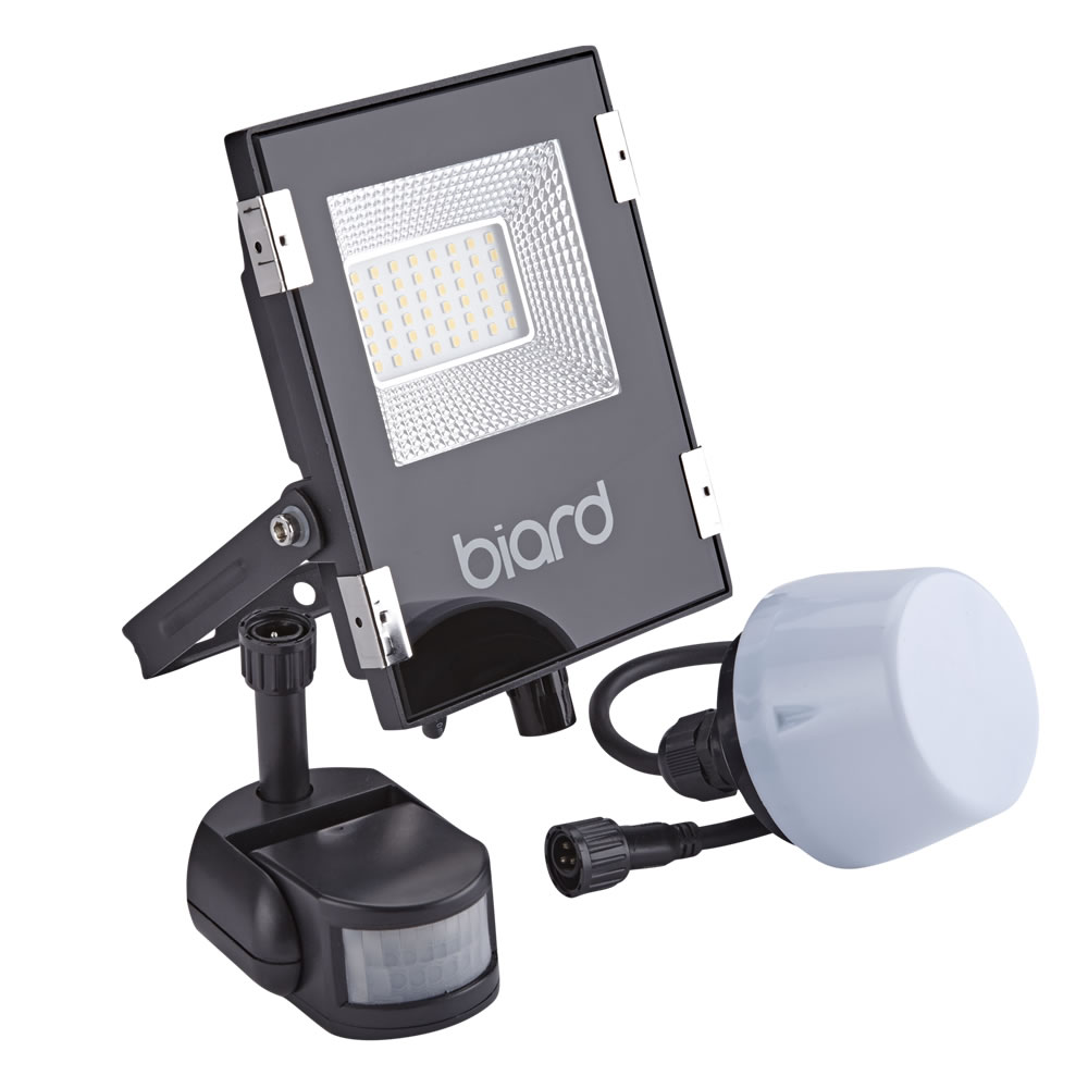 Biard Breedstraler 20W Zwart 22,5 x 13,5 x 4cm
