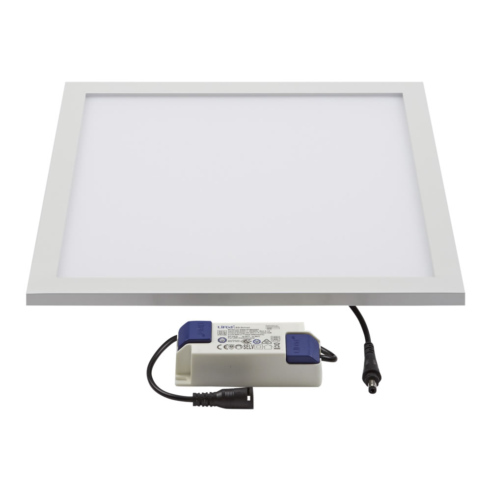 1 x 10W LED Paneel 30cm x 30cm x 9cm incl LED Driver