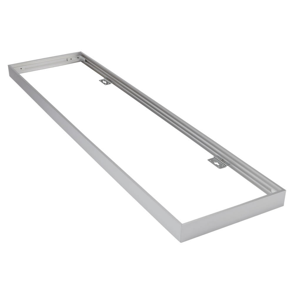 Montagebeugel voor 120 x 30cm LED Paneelverlichting Aluminium - Zilver