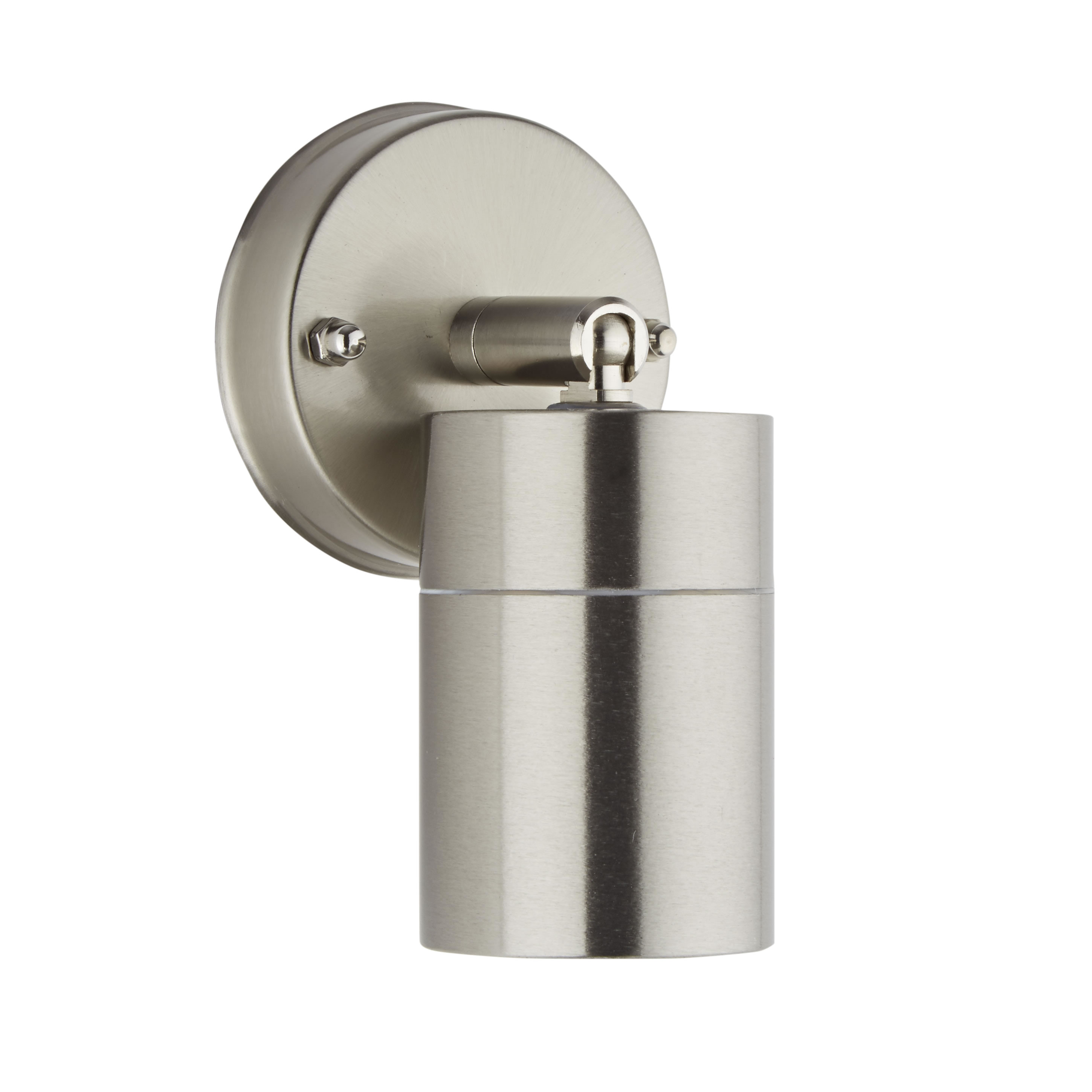 Le Mans Stalen Ronde Wandlamp RVS - IP44