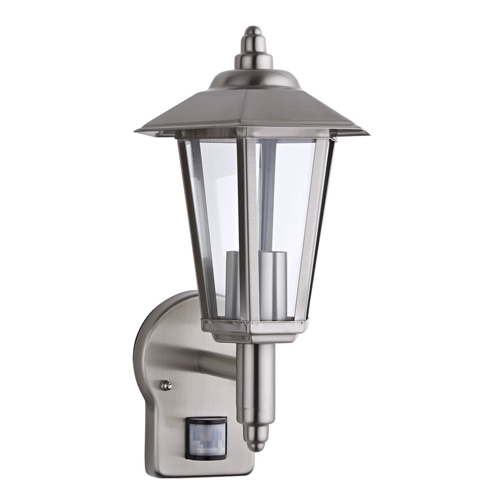 Biard Cannes RVS Klassieke Lantaarn Stijl Buitenverlichting - met Sensor