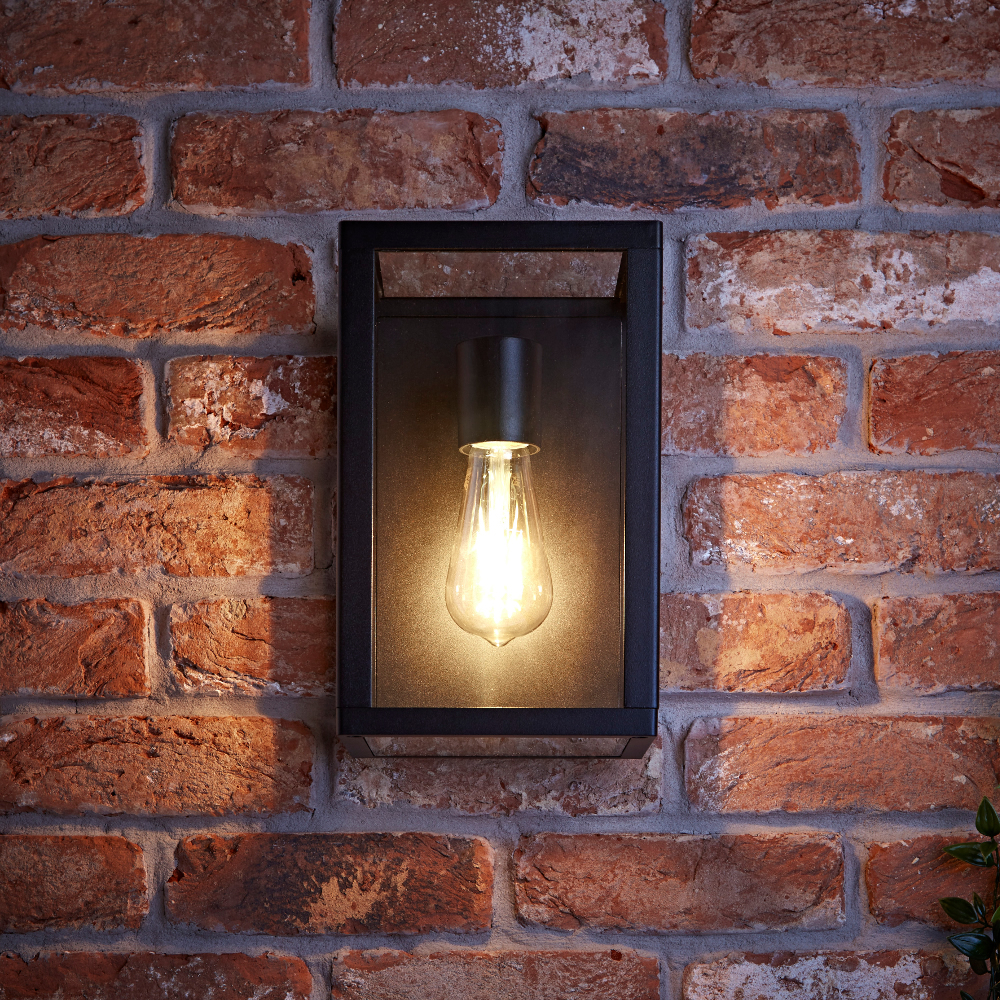 Biard Bonn IP54 Wandlamp - Zwart