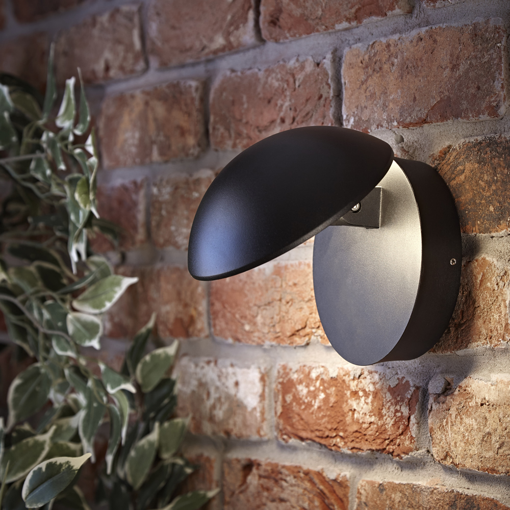 Biard Piombino Verstelbare LED 13W IP54 Wandlamp - Zwart