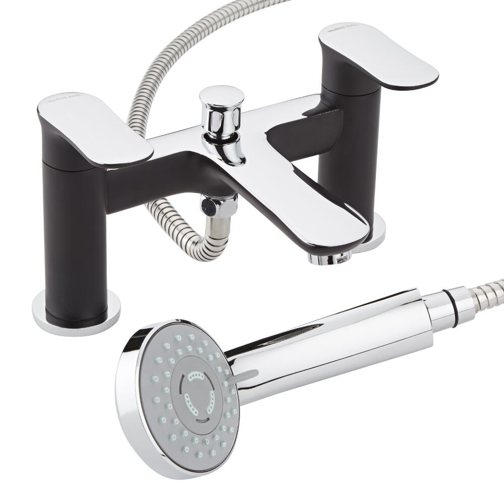 Moven Badmengkraan met Handdouche - Zwart