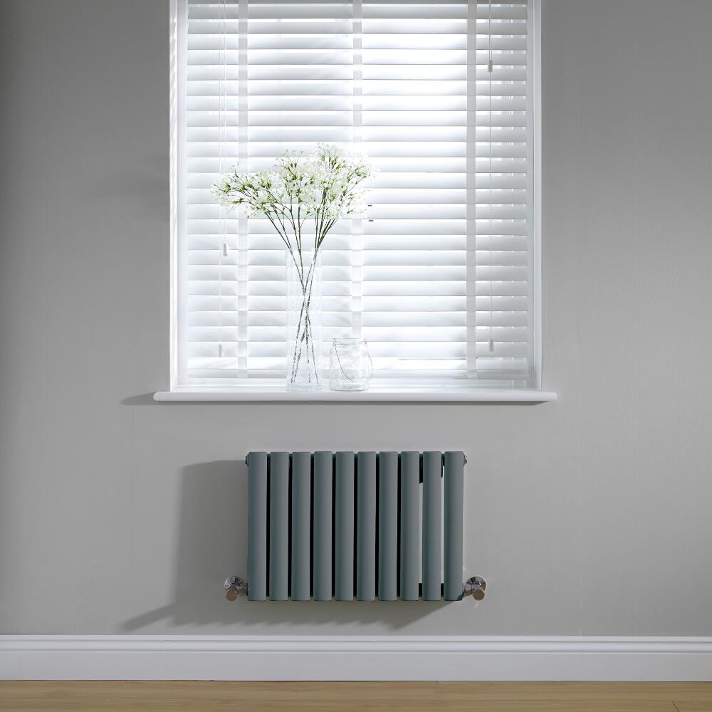 Revive Design Radiator Horizontaal Antraciet 40cm x 59,5cm x 5,6cm 406Watt