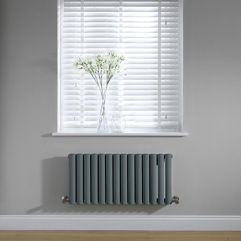 Revive Design Radiator Horizontaal Antraciet 40cm x 83,4cm x 5,6cm 569Watt