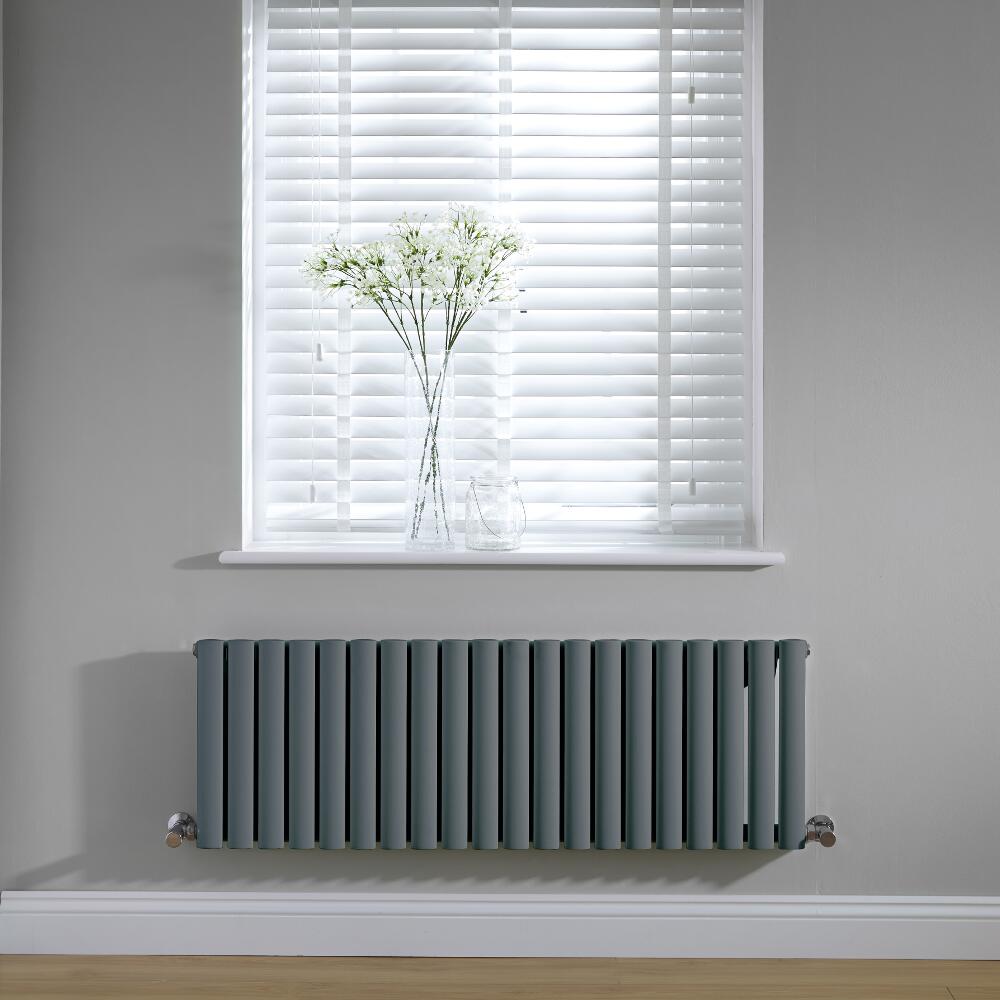 Revive Design Radiator Horizontaal Antraciet 40cm x 118cm x 5,6cm 813Watt
