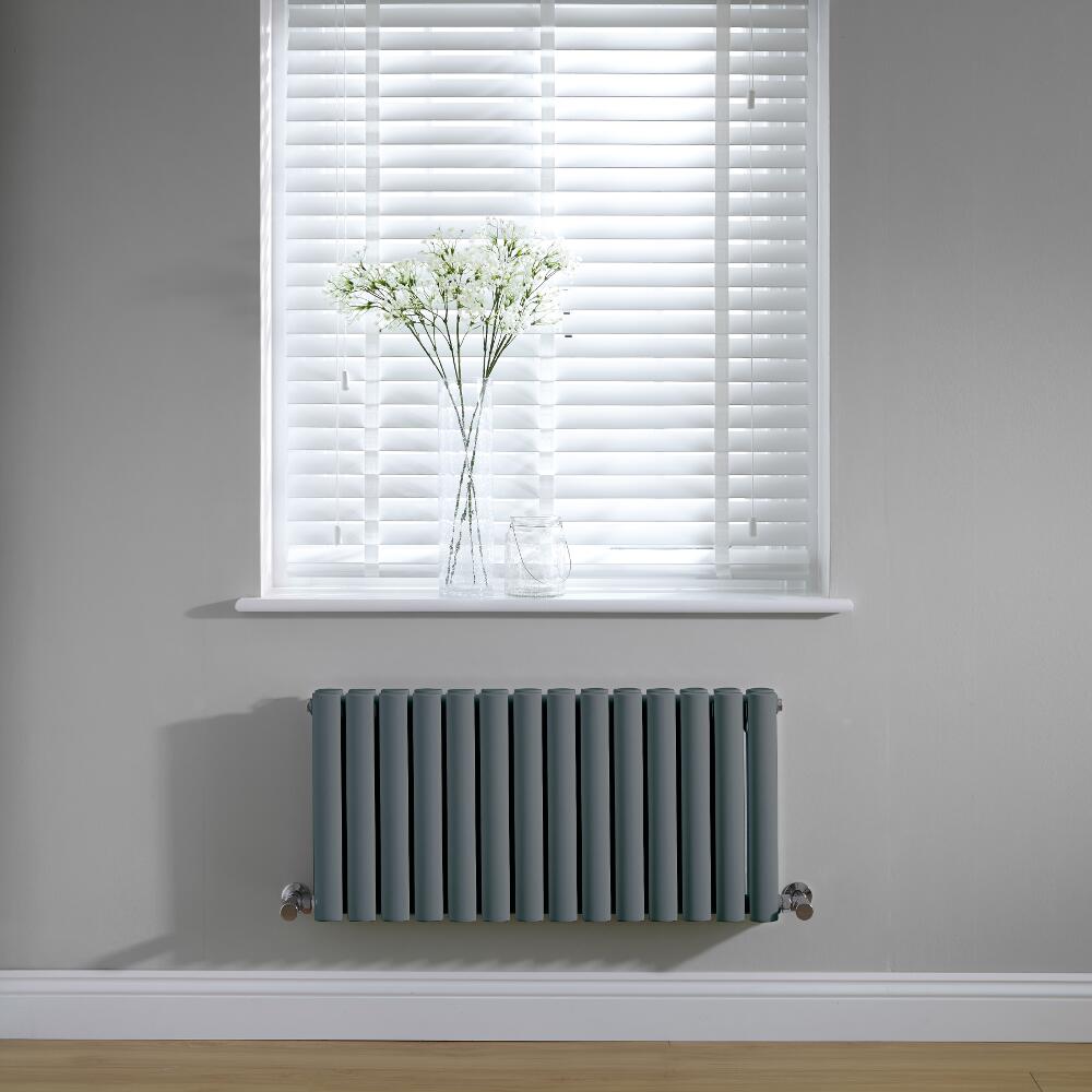 Revive Design Radiator Horizontaal Antraciet 40cm x 83,4cm x 7,8cm 619Watt