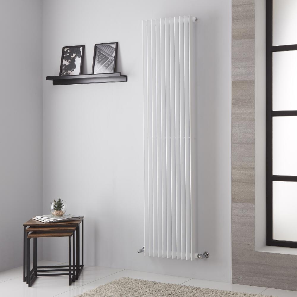 Arezzo Designradiator Verticaal Wit 180cm x44,5cm 1428Watt