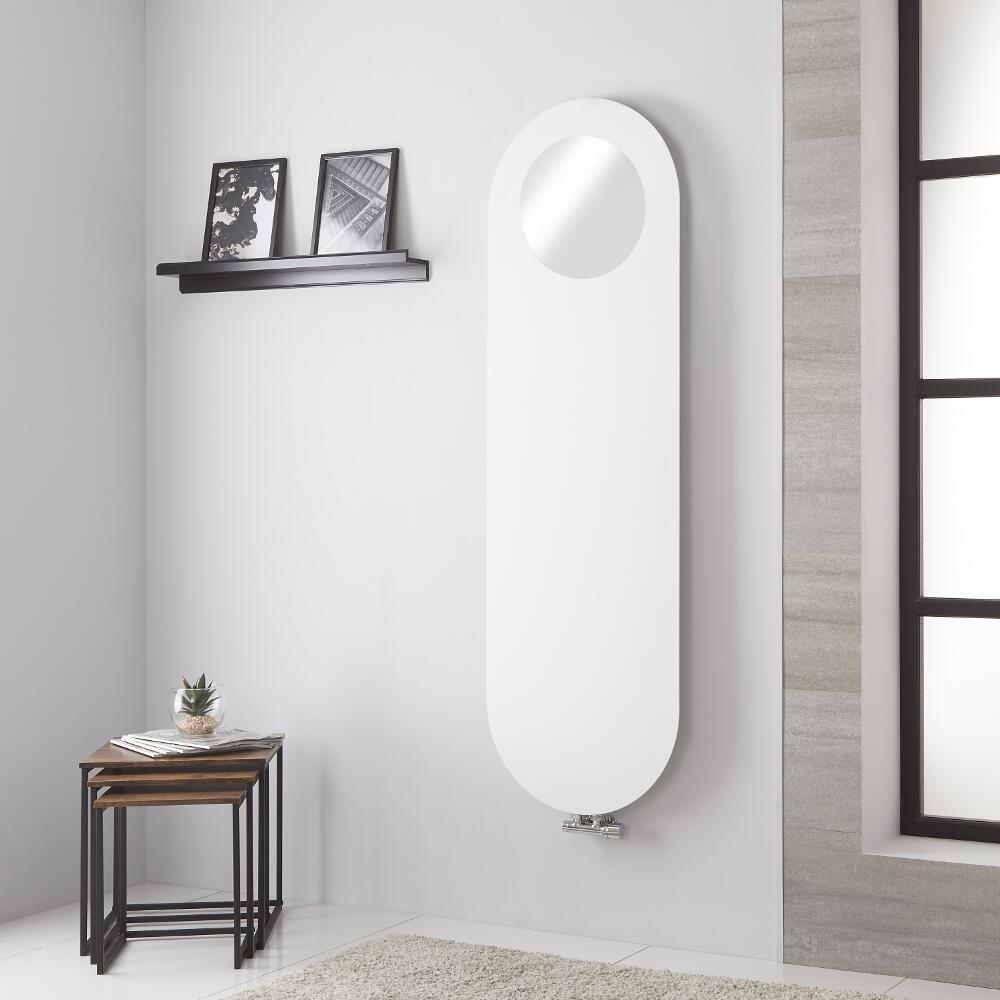 Atrani Spiegelradiator Verticaal Wit 159,5 x 49 cm 729Watt