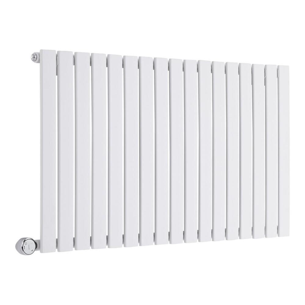 Delta Designradiator Elektrisch Horizontaal Wit 63,5cm x 119cm x 4,6cm
