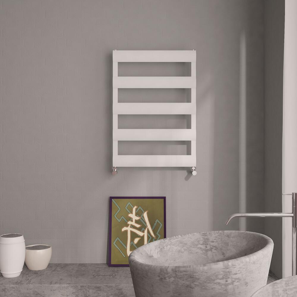 Gradus Designer Handdoekradiator Aluminium Wit 307Watt 79 x 50 x36 cm