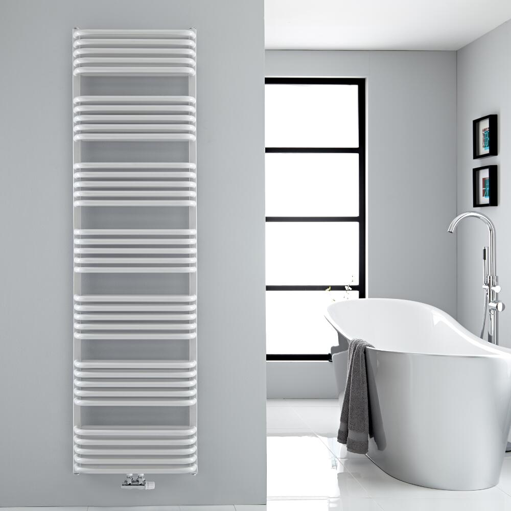 Arch Gebogen Handdoekradiator Wit 180cm x 50cm x 10,1cm 1740 Watt