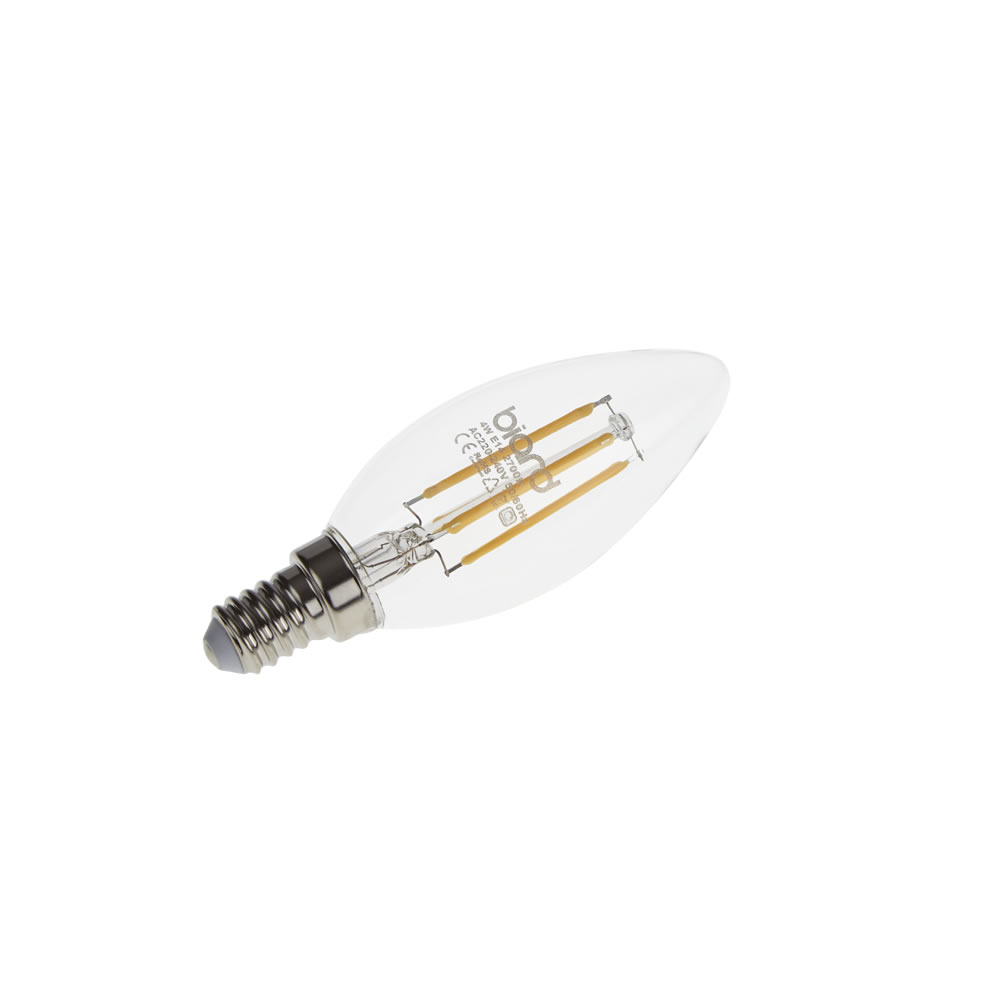 Biard 6 x LED Retro Kaarslamp 4W E14 Dimbaar