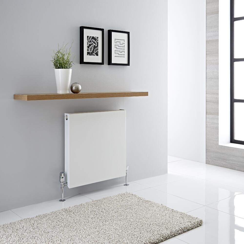 Merus Type 21 Plaatradiator Horizontaal Vlak Wit 60cm x 60cm x 7.25cm 987Watt