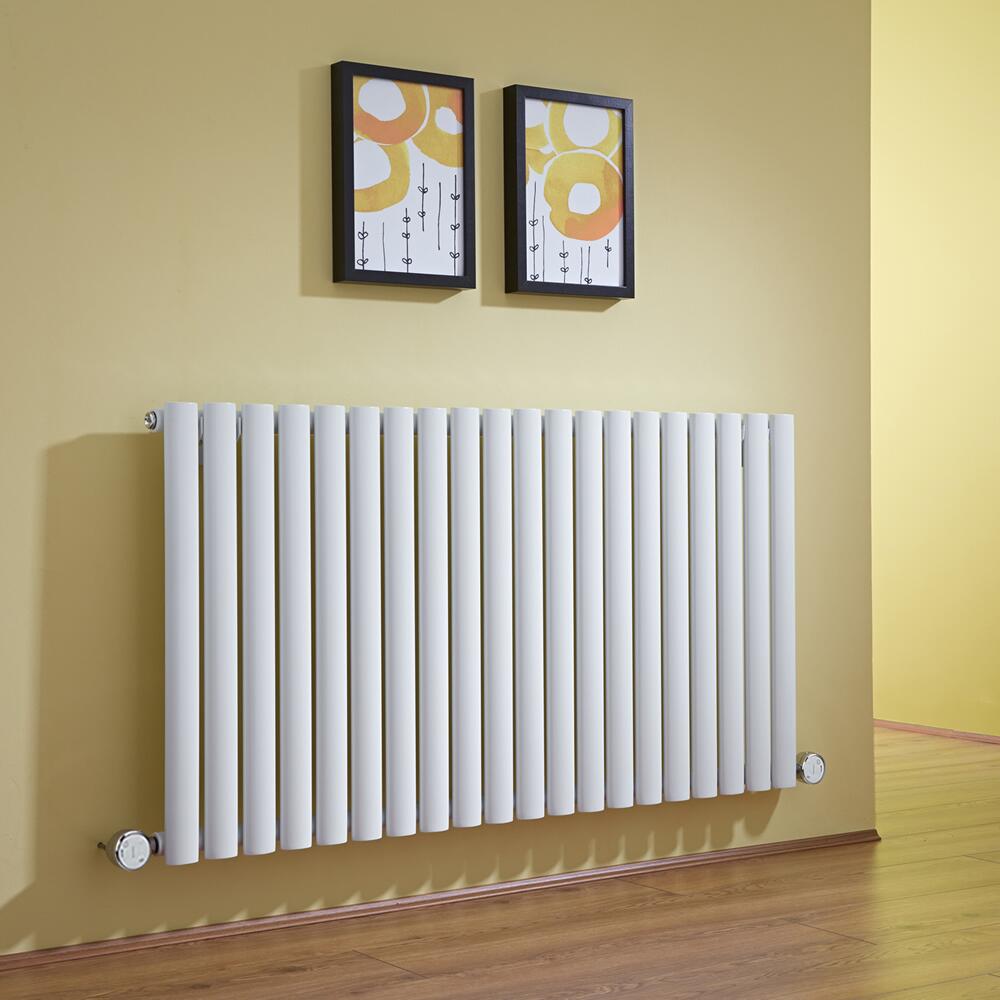 Revive Designradiator Elektrisch Horizontaal Wit 63,5cm x 118cm x 5,6cm