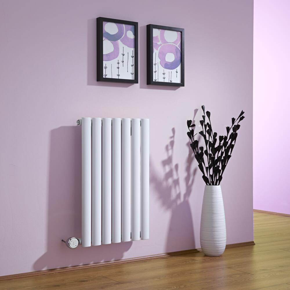 Revive Designradiator Elektrisch Horizontaal Wit 63,5cm x 41,5cm x 5,5cm