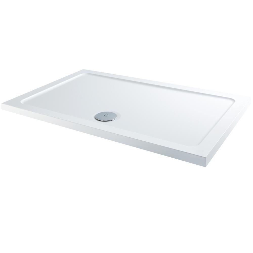 Ducostone Douchebak Rechthoek Acryl Wit 1700 x 800mm