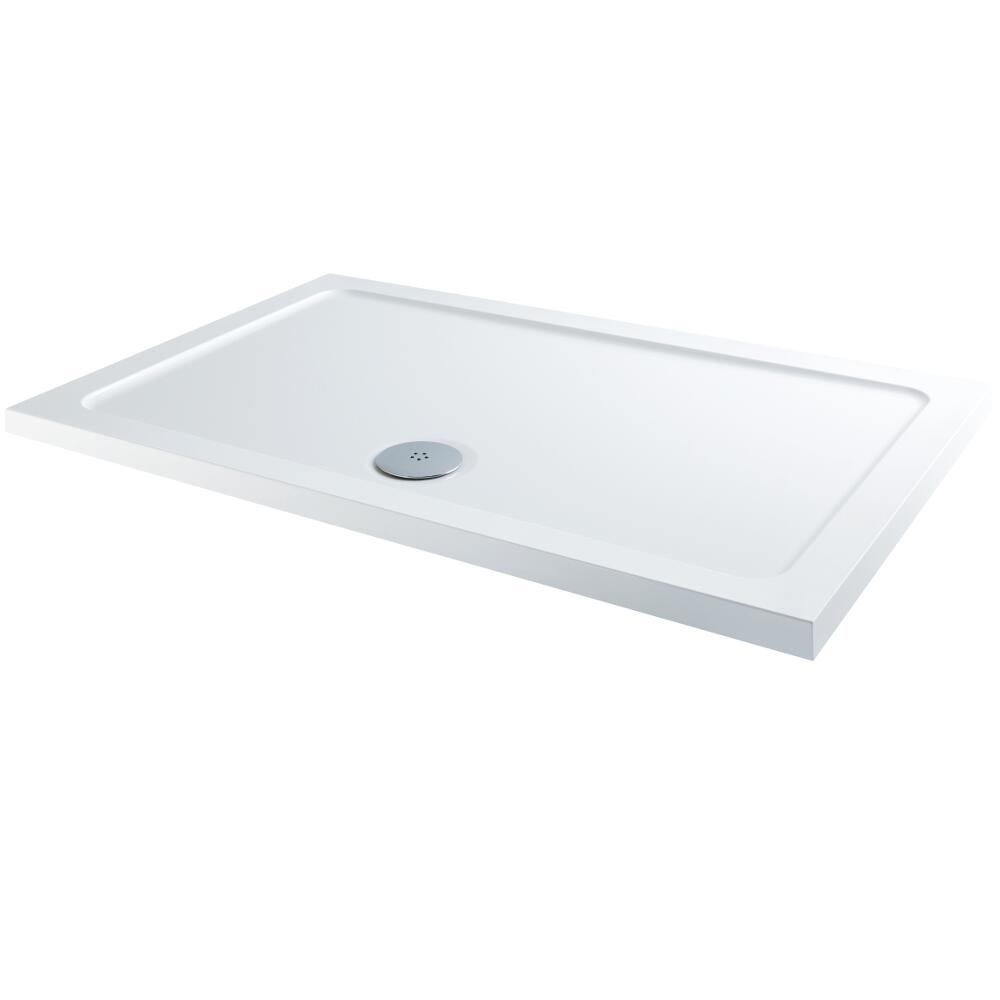 Ducostone Douchebak Rechthoek Acryl Wit 1100 x 760mm