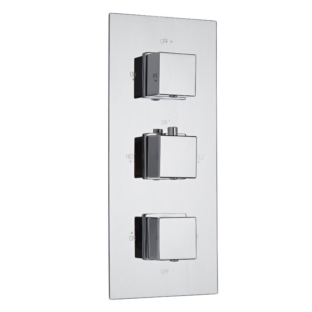 Arvo 3-weg Inbouw Thermostaatkraan