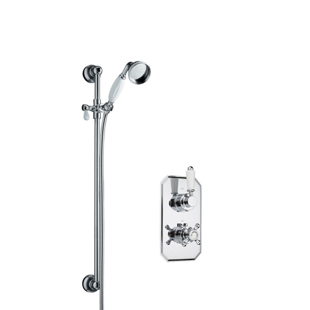 Hudson Reed traditionele thermostatische met glijstangset