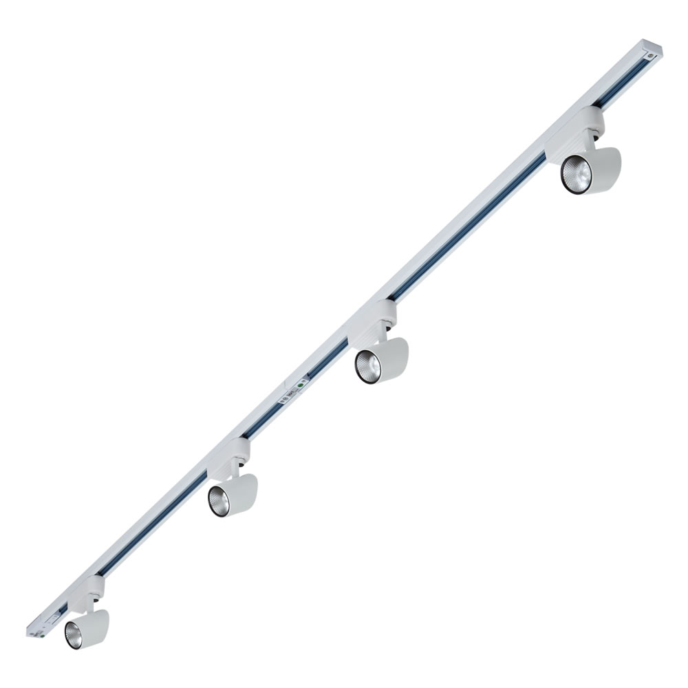 Biard 4 x 7W LED Railverlichting - 2 x 1mtr - Wit