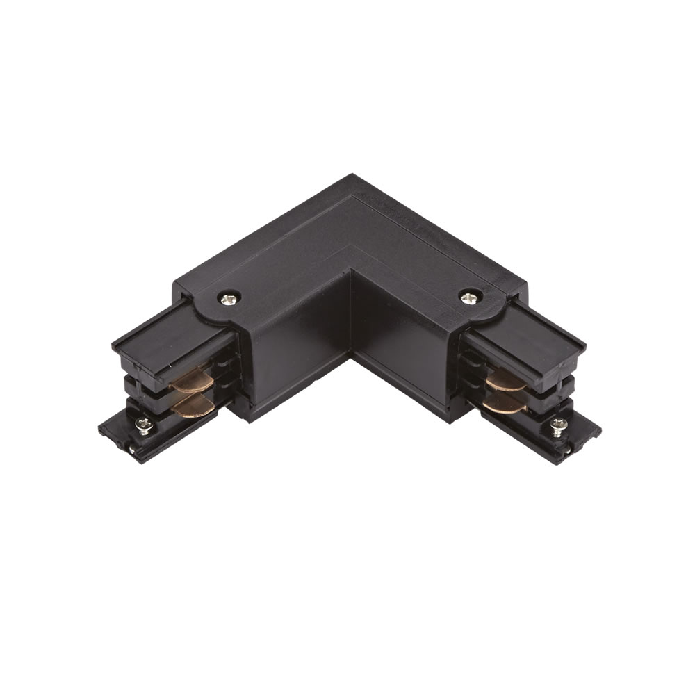 Biard 3-fase Hoek Doorverbinder - Zwart