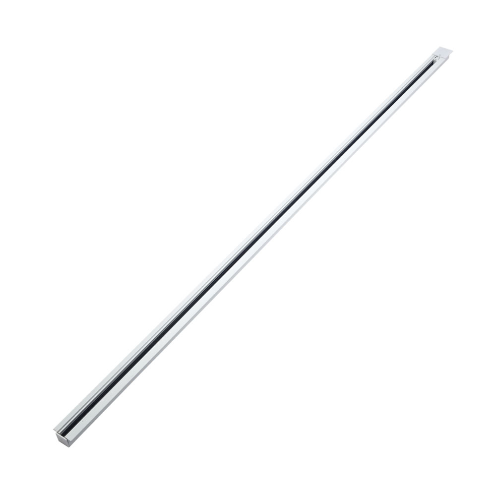 3-fase Verzonken Spanningsrail - 200cm - Wit