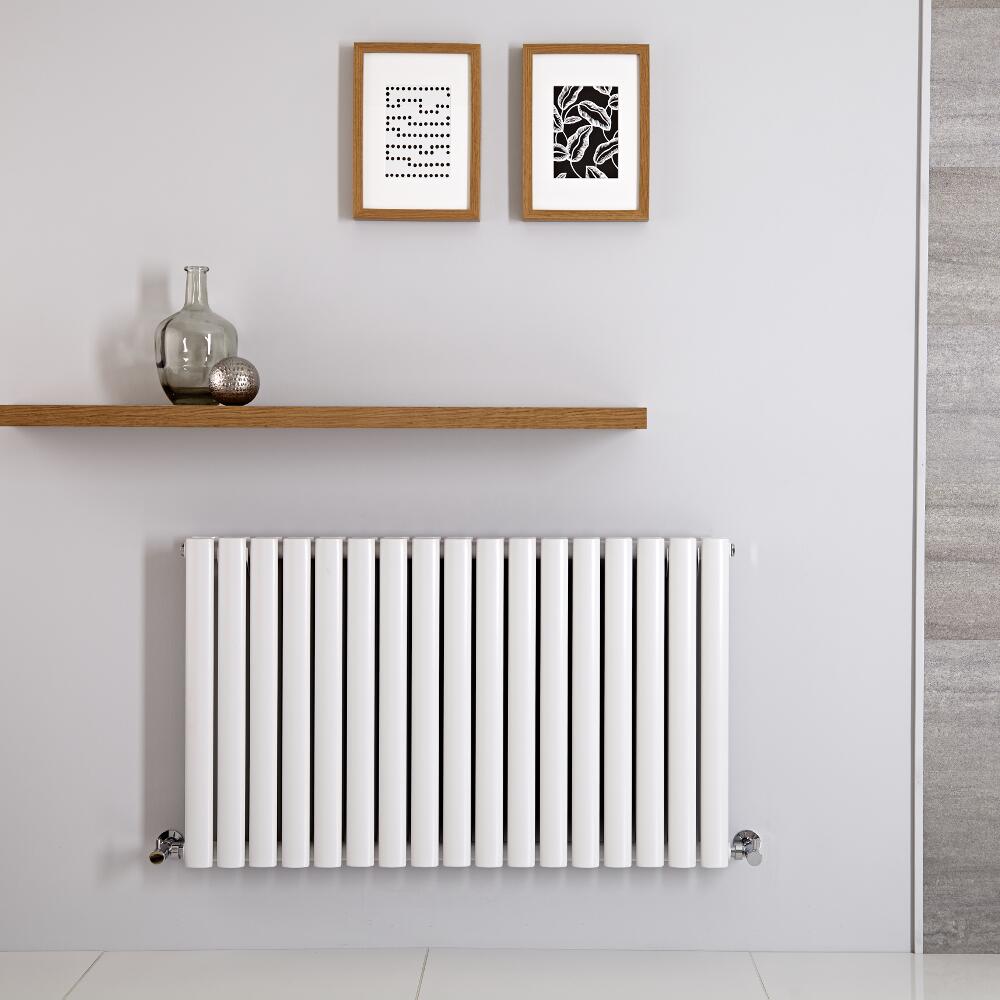 Revive Designradiator Horizontaal Wit 60cm x 1000cm x 7,8cm 1331Watt
