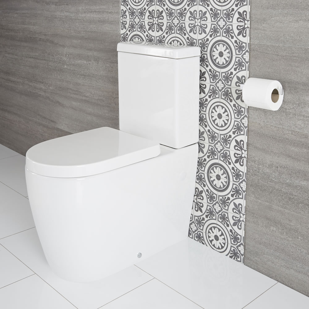 Duoblok Keramisch Toilet Incl Zachtsluitende Wc Bril | Otterton