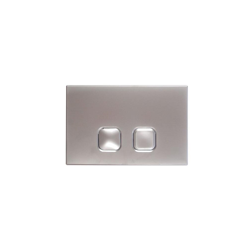 Cluo Dubbele Spoelknop Vierkant 15 x 23 x 0,65 cm